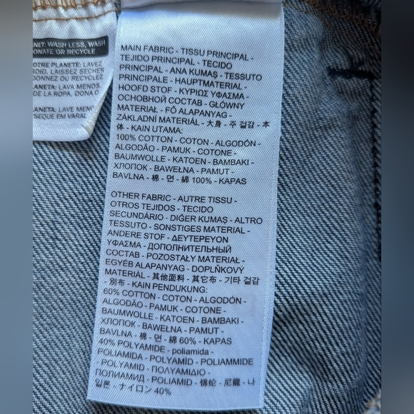 LEVI'S Men Jeans Jacket Size Small Unisex Denim Mid Jeans Mid Polyester Pockets - Picture 12 of 14